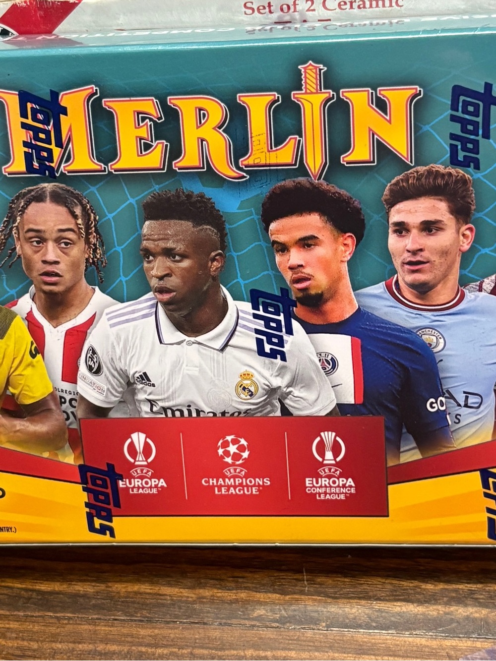 2022/23 Topps merlin soccer unopened hobby box